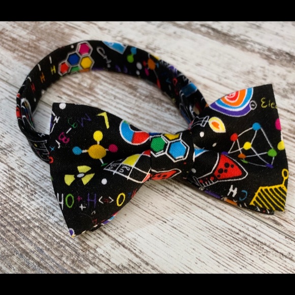 Science bow tie chemistry bow tie science gift science teacher science tie - Picture 6 of 7